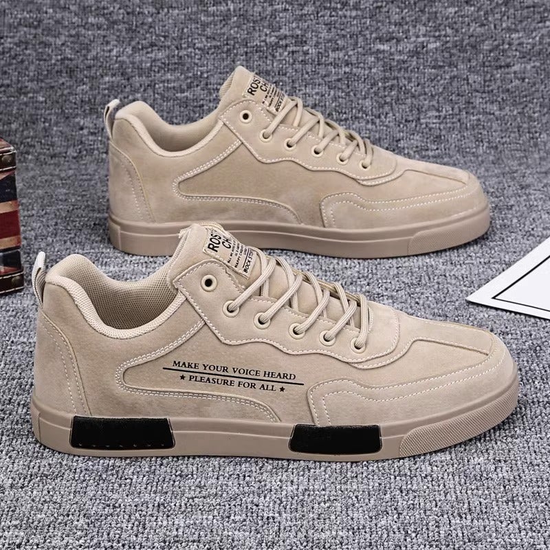 Men'S Shoes, Men'S Shoes, Breathable Casual Sports Black Sneakers, Kitchen Work, Spring Labor Protection Trendy Shoes - Image 4